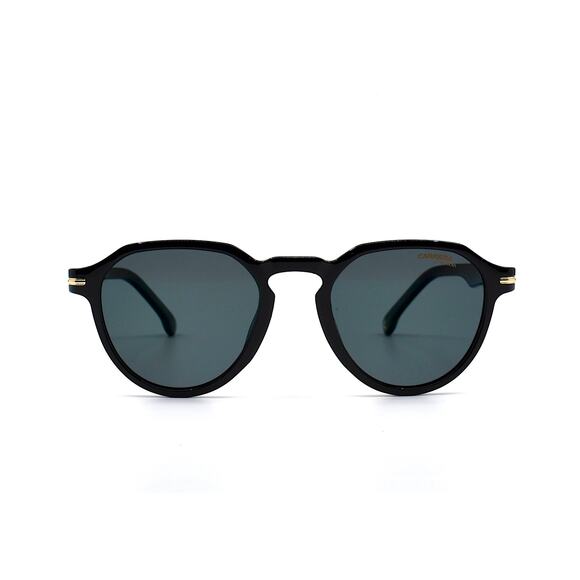 BRAND NEW CARRERA 314/S BLACK GREY POLARIZED AUTHENTIC SUNGLASSES - Picture 3 of 11